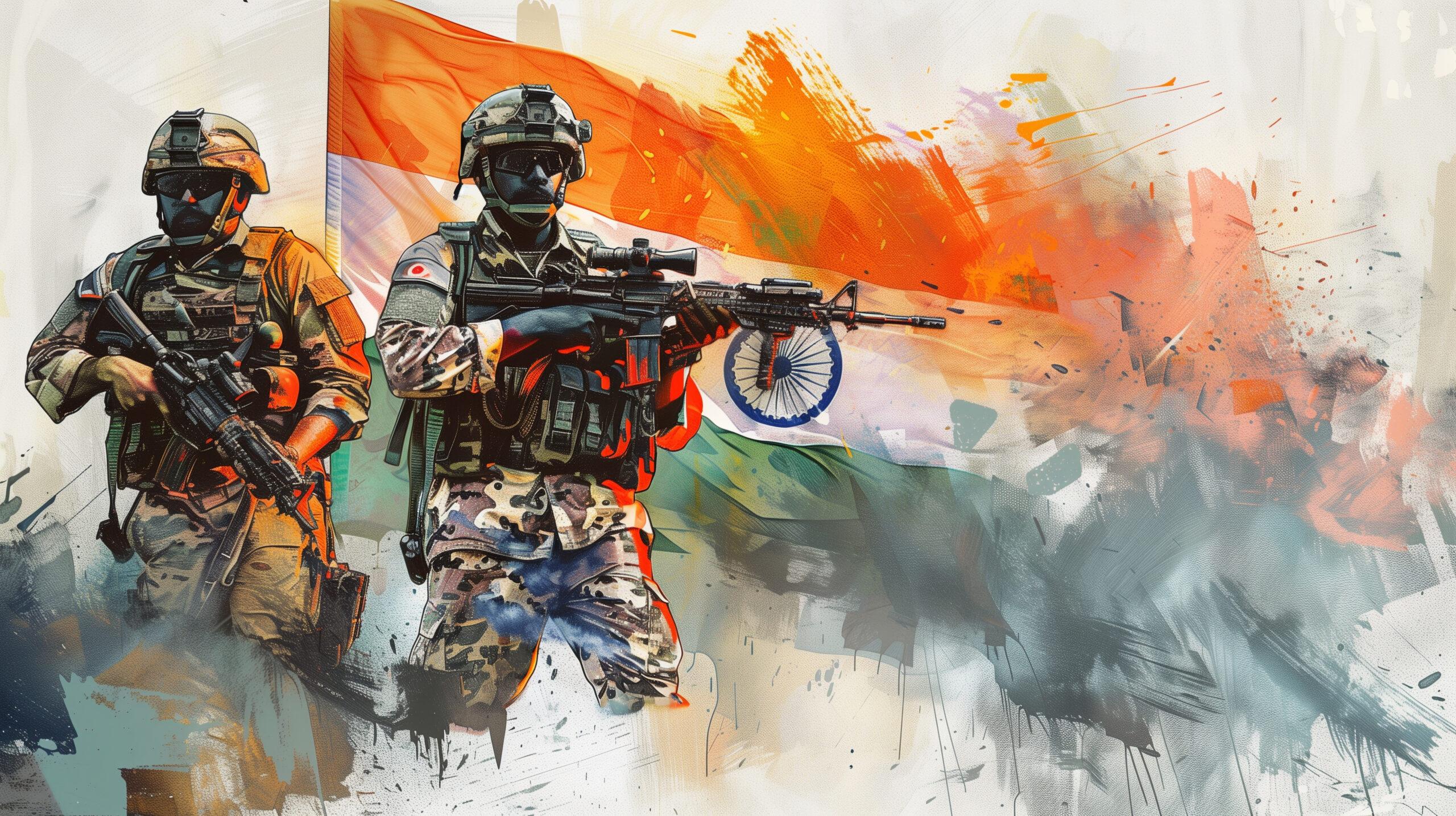 Indian soldiers
