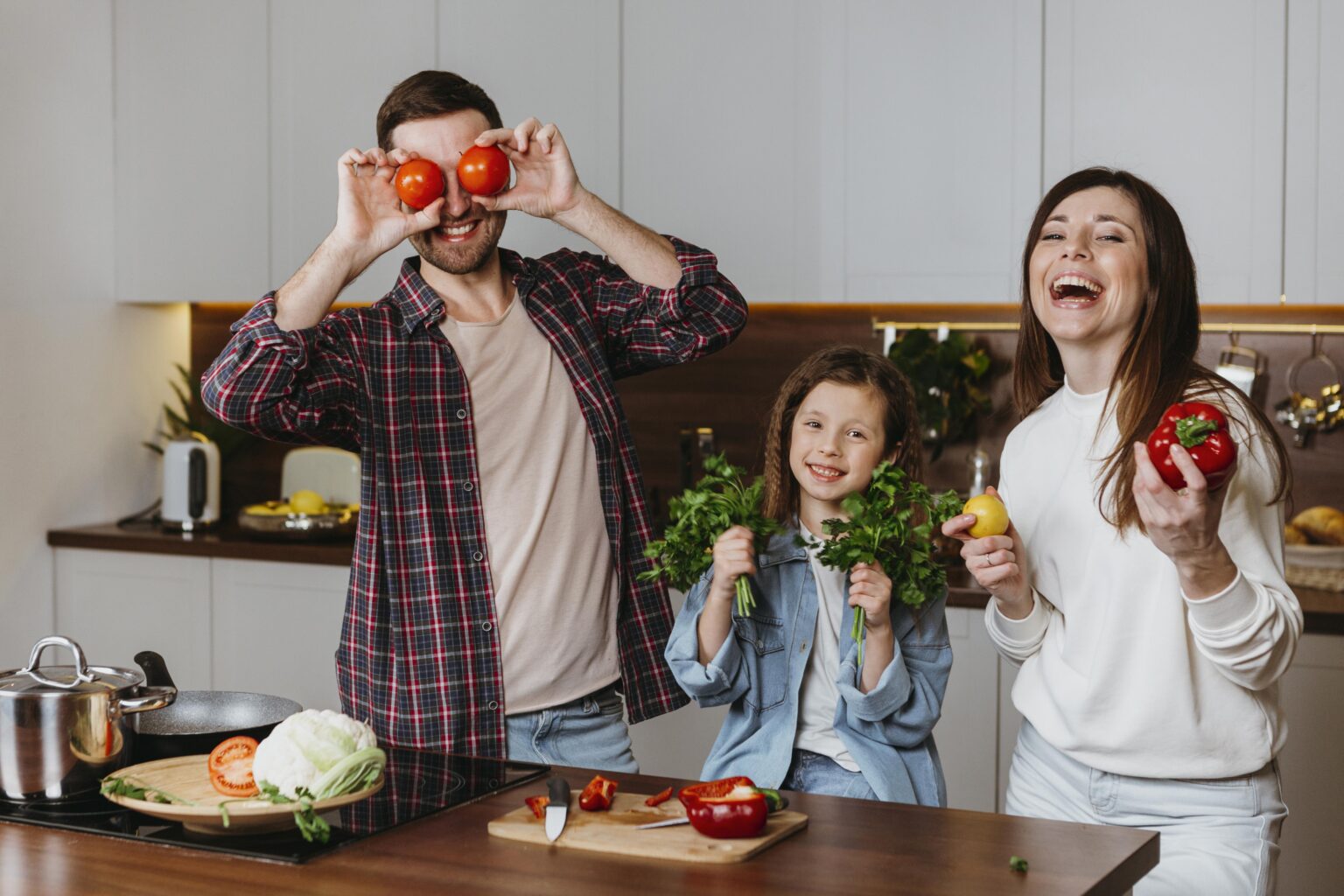 Healthy family
