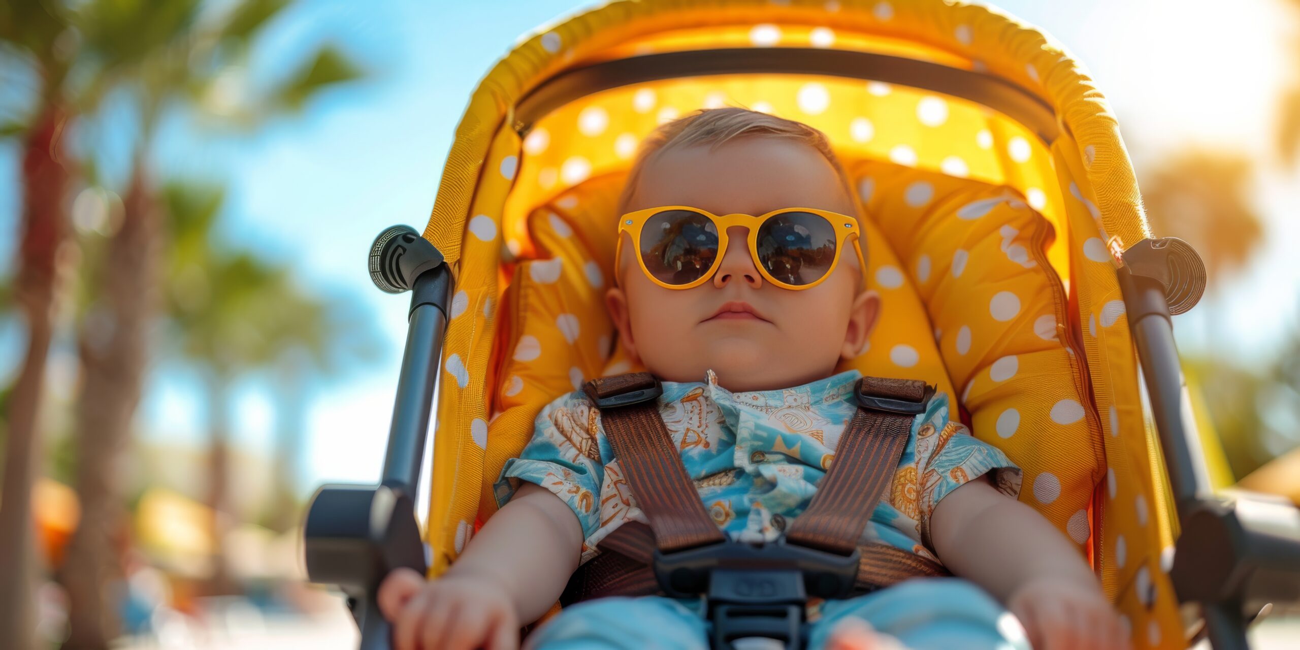 Baby on travel