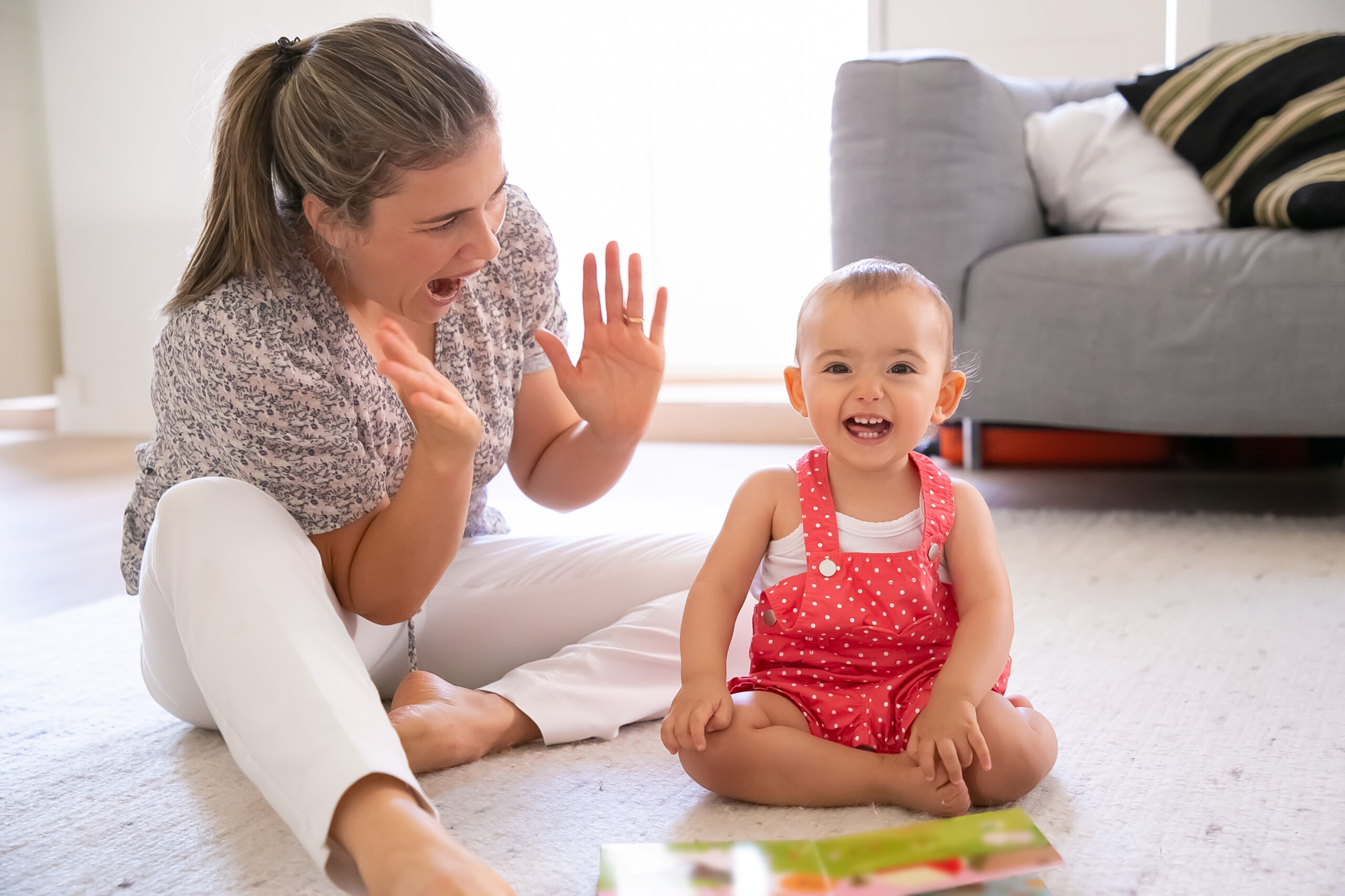 toddler talking